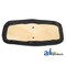 A & I Products Upper Back Cushion, WHT/BLK 12" x5" x1.7" A-1031158M91-5 - alternate 2